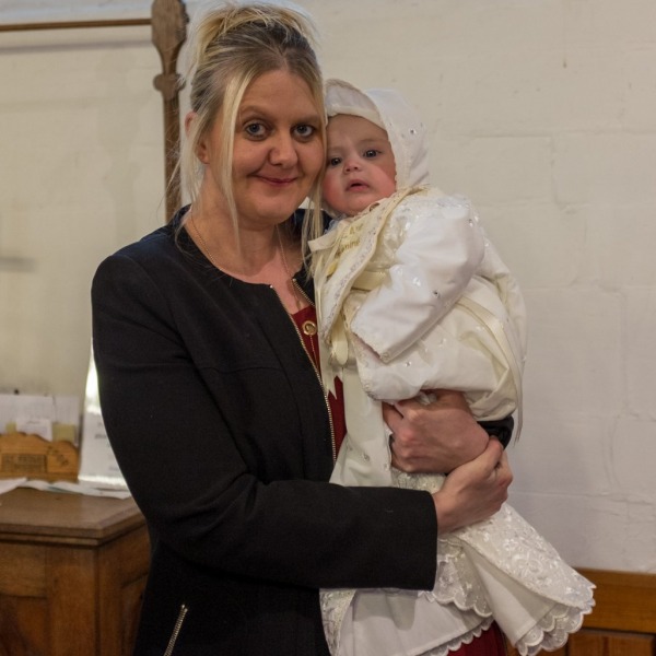 Charley-Ann and Savannagh Christening